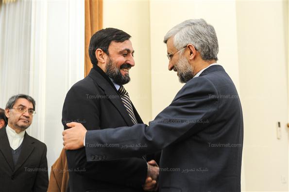 دیدار عضو دفتر سیاسی حماس با دبیر شورای عالی امنیت