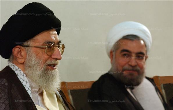 دیدار حسن روحانی با رهبرانقلاب اسلامی