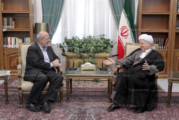 دیدار وزیر نیرو با هاشمی رفسنجانی