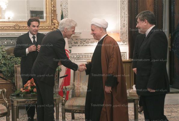 دیدار وزیر میراث فرهنگی ایتالیا با هاشمی رفسنجانی