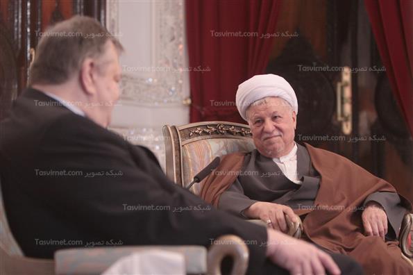 دیدار وزیر خارجه یونان با آیت الله هاشمی رفسنجانی