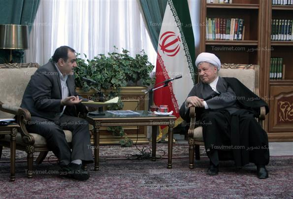 دیدار نمایندگان ادواری مجلس باهاشمی رفسنجانی