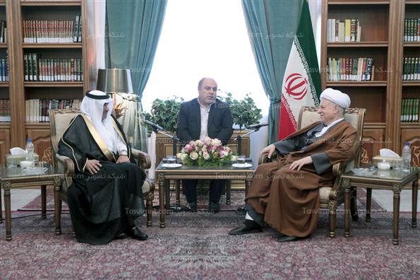 دیدار سفیر جدید عربستان با هاشمی رفسنجانی