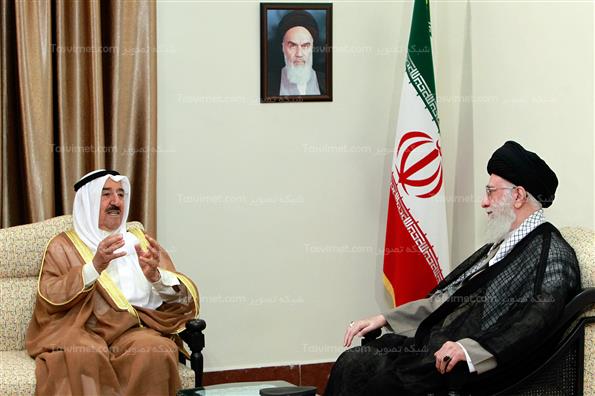 دیدار امیر کویت با رهبر انقلاب اسلامی