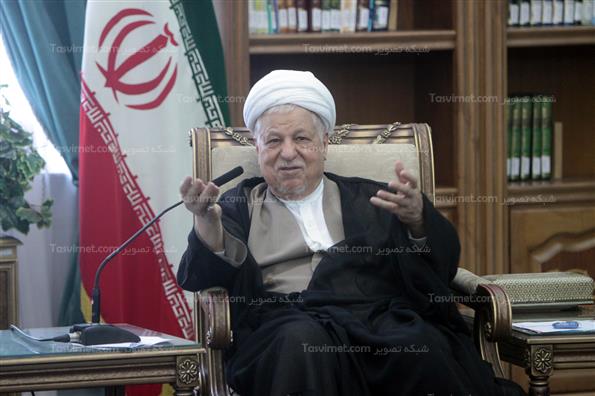ديدار اعضای شورای مركزی حزب آزادی باهاشمی رفسنجانی