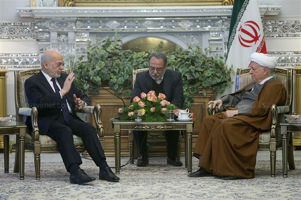 دیدار وزیر امور خارجه عراق با هاشمی رفسنجانی