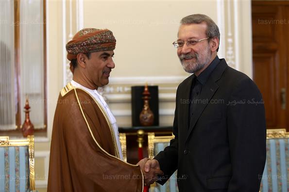 دیدار رئیس مجلس با سفیر عمان