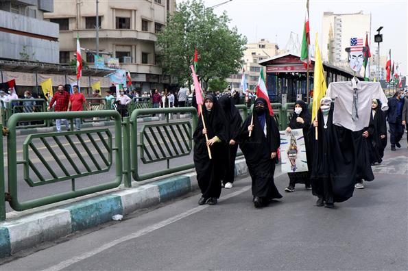 راهپیمایی روز جهانی قدس در تهران