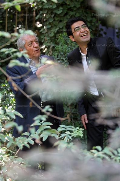 استاد عزت الله انتظامی و فرزاد حسنی