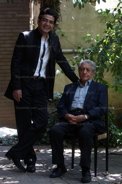 استاد عزت الله انتظامی و فرزاد حسنی