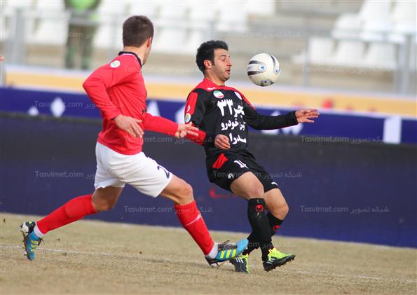 دیدار تیم های فوتبال پرسپولیس و شهرداری تبریز