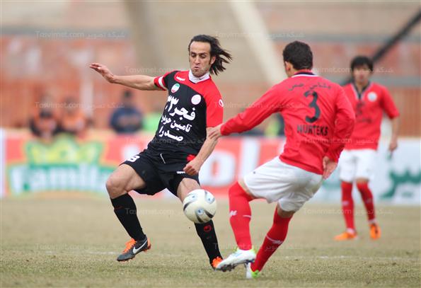 دیدار تیم های فوتبال پرسپولیس و شهرداری تبریز