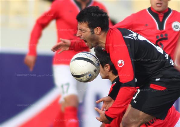 دیدار تیم های فوتبال پرسپولیس و شهرداری تبریز