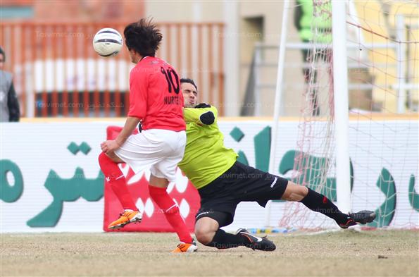 دیدار تیم های فوتبال پرسپولیس و شهرداری تبریز