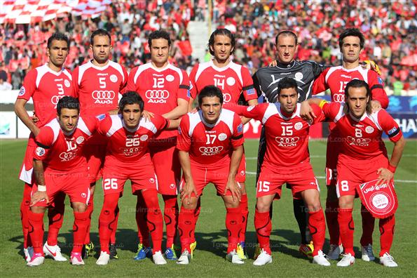 دیدار تیم های فوتبال پرسپولیس و الشباب