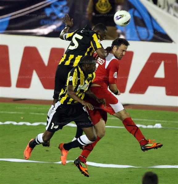 دیدار تیم های فوتبال پرسپولیس و الاتحاد عربستان