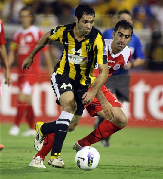 دیدار تیم های فوتبال پرسپولیس و الاتحاد عربستان