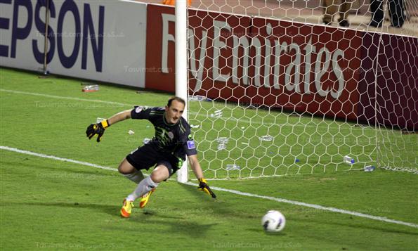 دیدار تیم های فوتبال پرسپولیس و الاتحاد عربستان