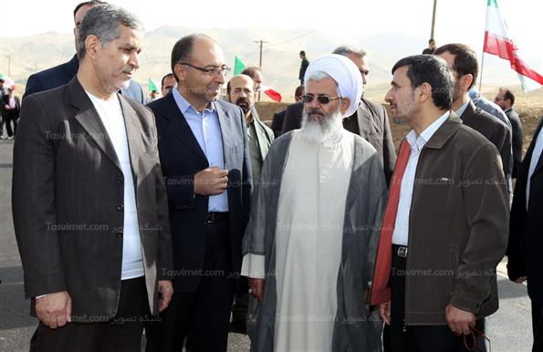 افتتاح جاده زنجان - طارم