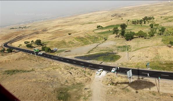 افتتاح جاده زنجان - طارم