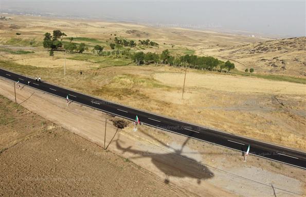 افتتاح جاده زنجان - طارم