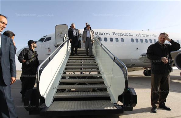 احمدی نژاد در مراسم افتتاح فاز اول واحد تولید آهن