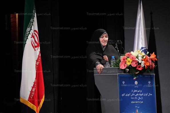 احمدی نژاد در مراسم تجلیل از مدال آوران المپیادهای