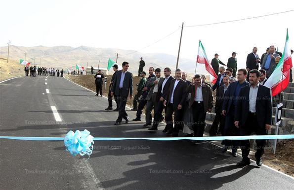 افتتاح جاده زنجان - طارم