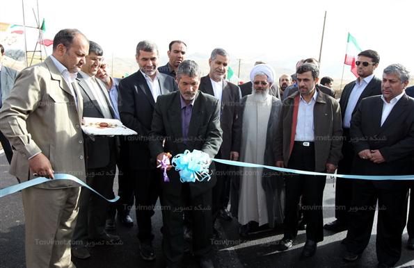 افتتاح جاده زنجان - طارم
