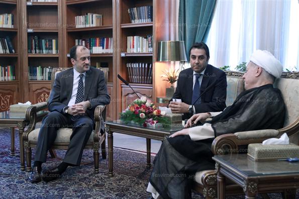 دیدارهاشمی رفسنجانی با سفیر ترکیه