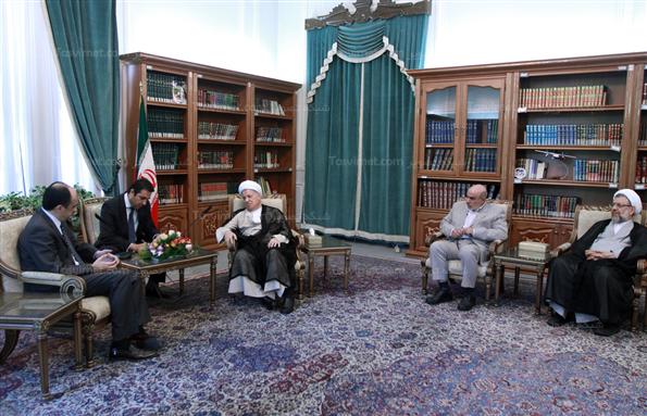 دیدارهاشمی رفسنجانی با سفیر ترکیه