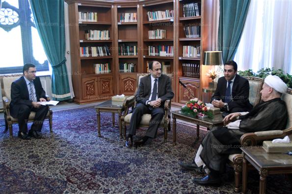 دیدارهاشمی رفسنجانی با سفیر ترکیه