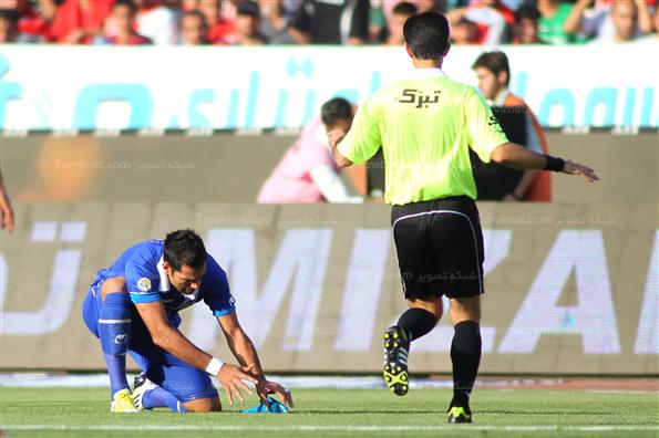 دیدار تیم های فوتبال استقلال و پرسپولیس