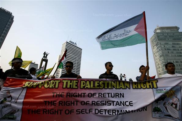 راهپیمایی روز قدس در اندونزی