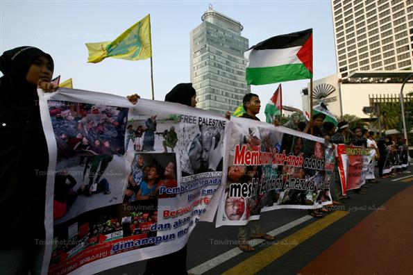 راهپیمایی روز قدس در اندونزی
