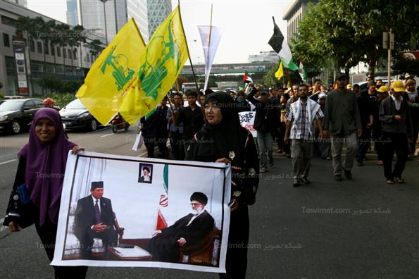 راهپیمایی روز قدس در اندونزی