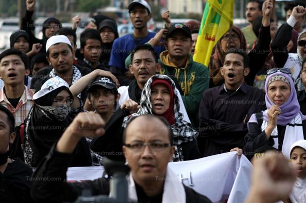 راهپیمایی روز قدس در اندونزی