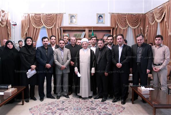 دیدار جمعی از اعضاء انجمن روزنامه های غیر دولتی