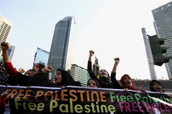 راهپیمایی روز قدس در اندونزی