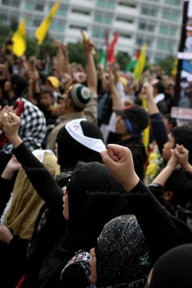 راهپیمایی روز قدس در اندونزی