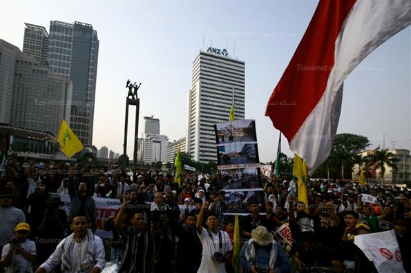 راهپیمایی روز قدس در اندونزی