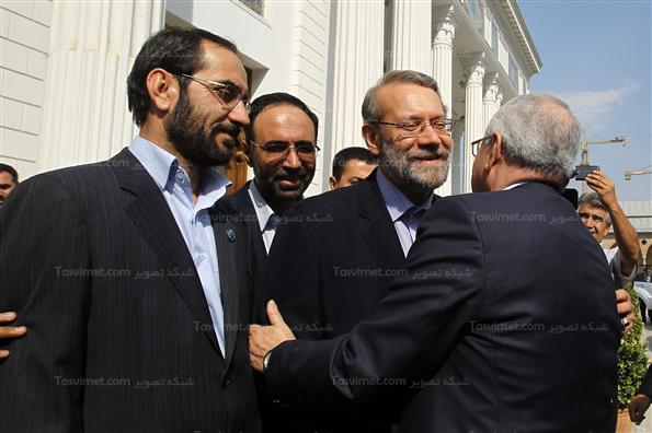 دیدارلاریجانی با رئیس مجلس نمایندگان الجزایر