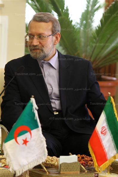 دیدارلاریجانی با رئیس مجلس نمایندگان الجزایر