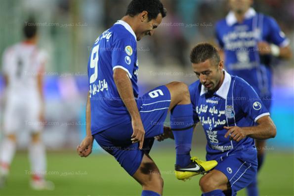 دیدار تیم های استقلال تهران و راه آهن شهر ری