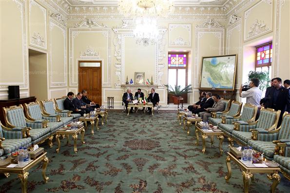 دیدارلاریجانی با رئیس مجلس نمایندگان الجزایر
