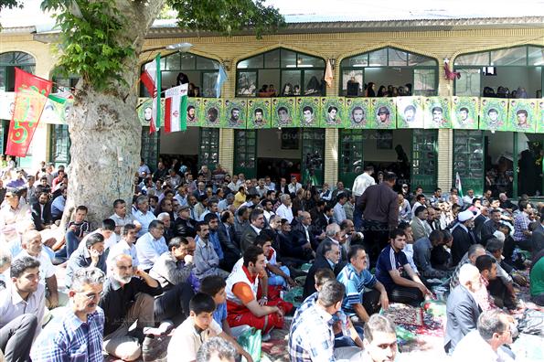 دکتر لاریجانی در یادواره شهدای روستای نوا