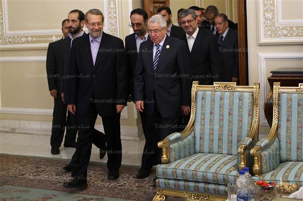 دیدارلاریجانی با رئیس مجلس نمایندگان الجزایر