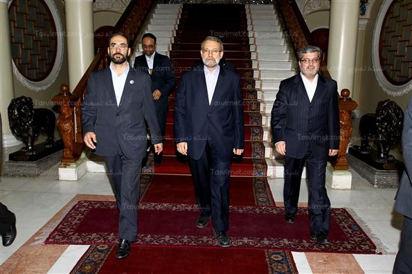 دیدارلاریجانی با رئیس مجلس نمایندگان الجزایر