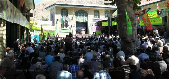 دکتر لاریجانی در یادواره شهدای روستای نوا
