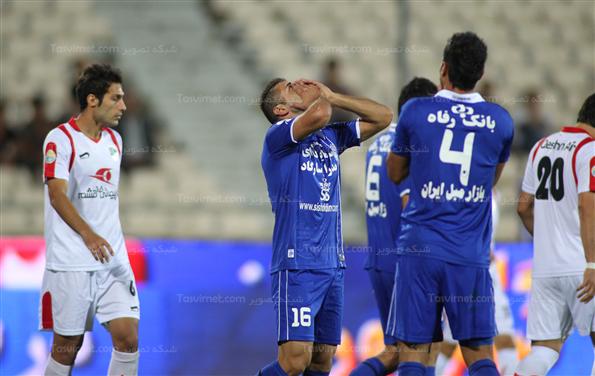 دیدار تیم های استقلال تهران و راه آهن شهر ری